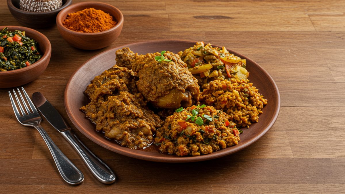 Poulet Nyembwe - The national dish of Congo Republic