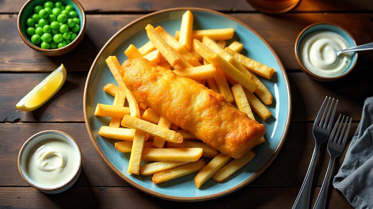 Fish and Chips - The national dish of England