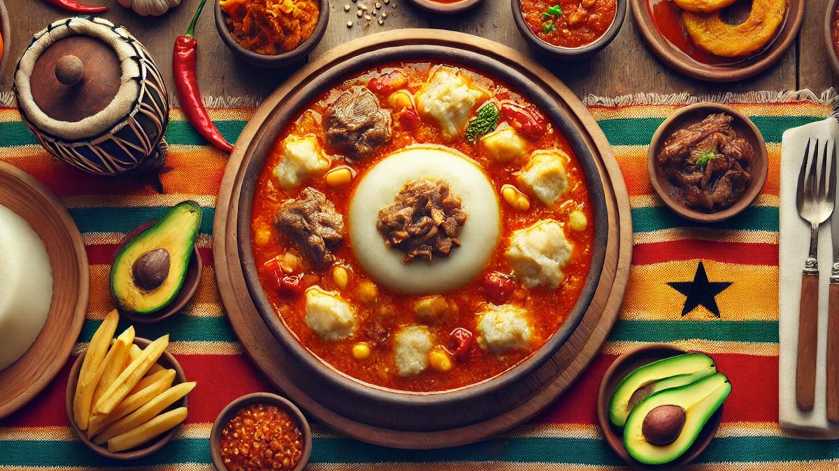 Fufu & Light Soup - The national dish of Ghana