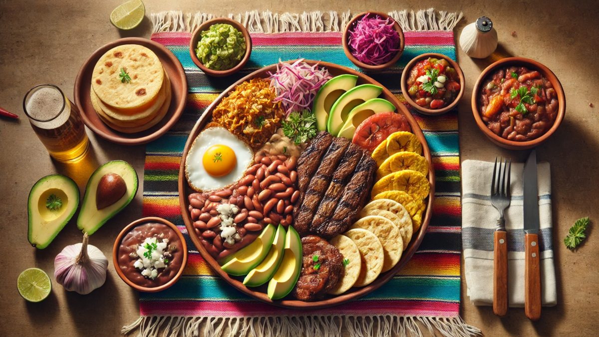 Plato Típico - The national dish of Honduras