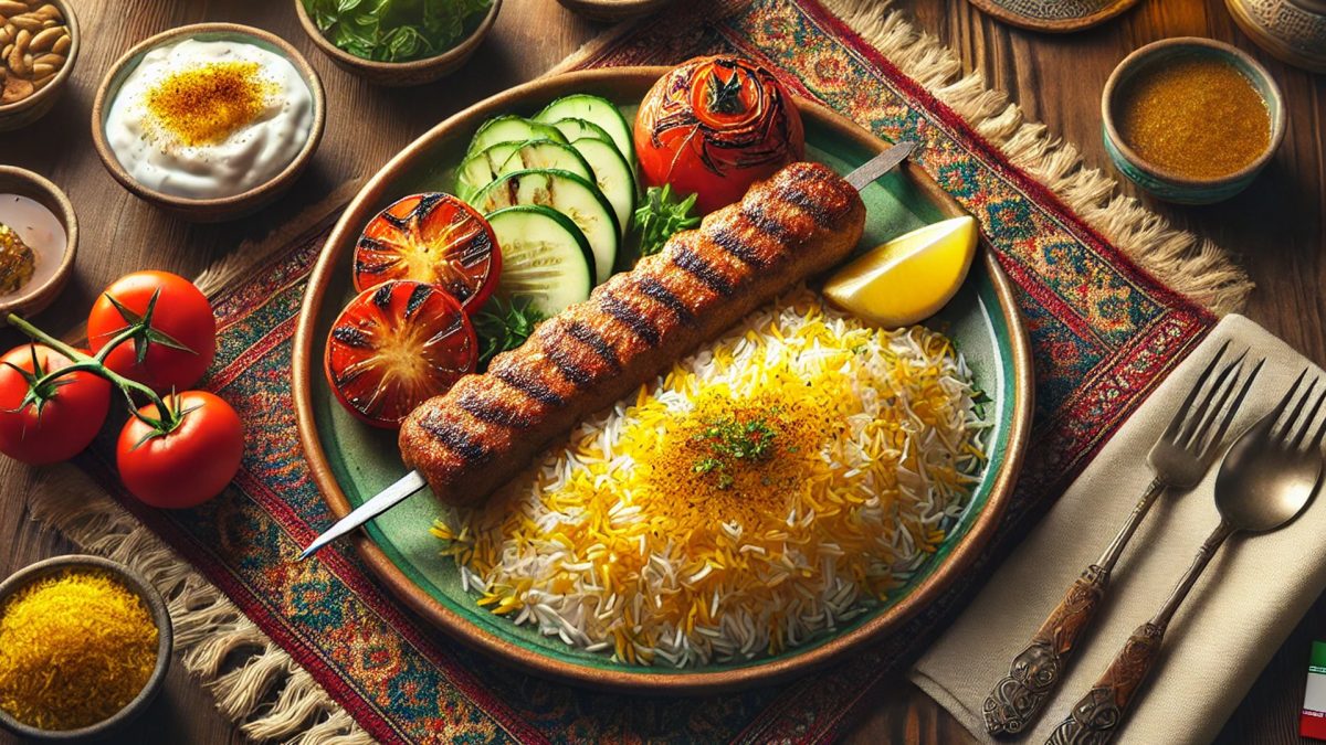 Chelow Kabab - The national dish of Iran