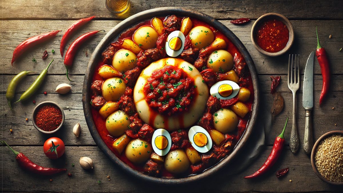 Bazin - The national dish of Libya