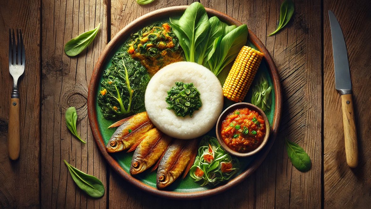 Nsima - The national dish of Malawi