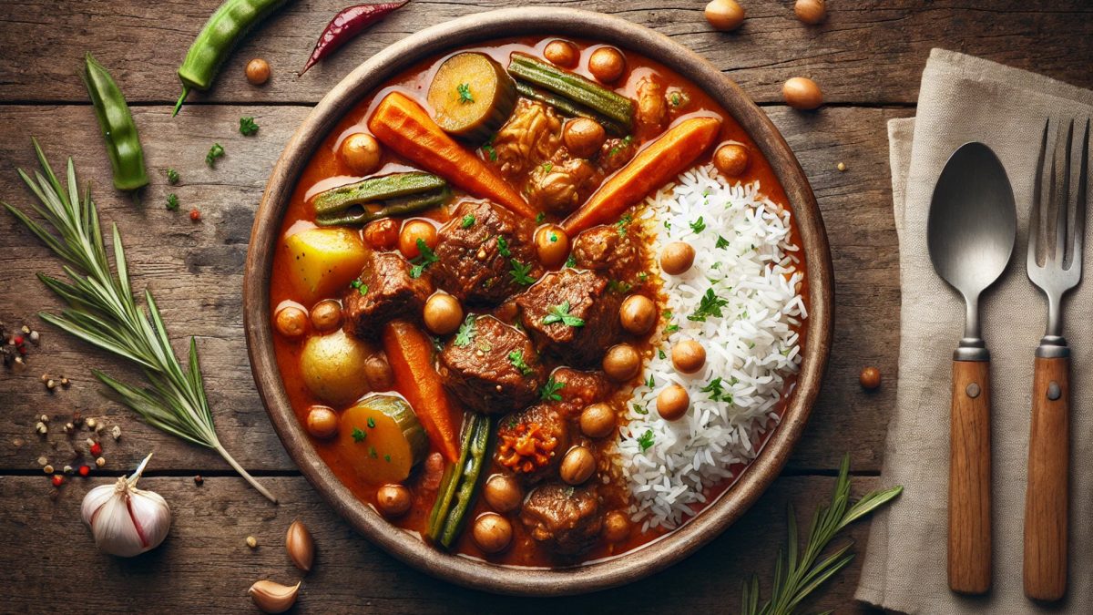 Tiguadege Na - The national dish of Mali