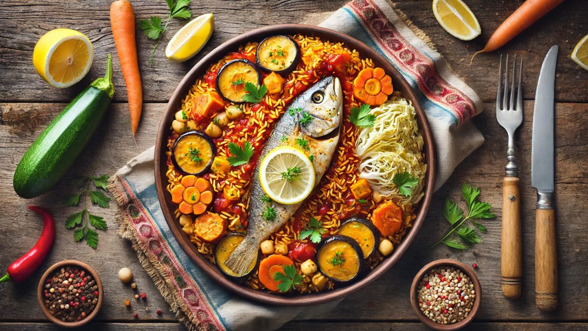 Thieboudienne - The national dish of Mauritania