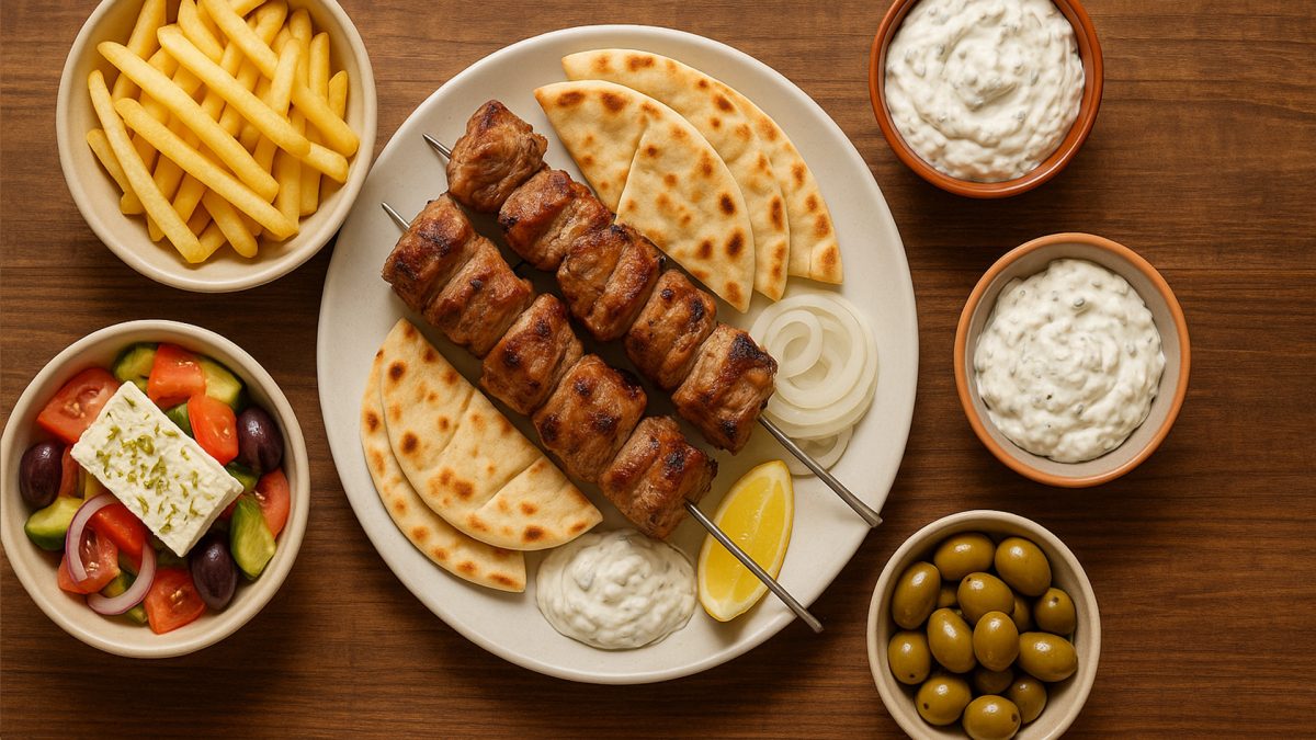 Souvla - The national dish of Cyprus