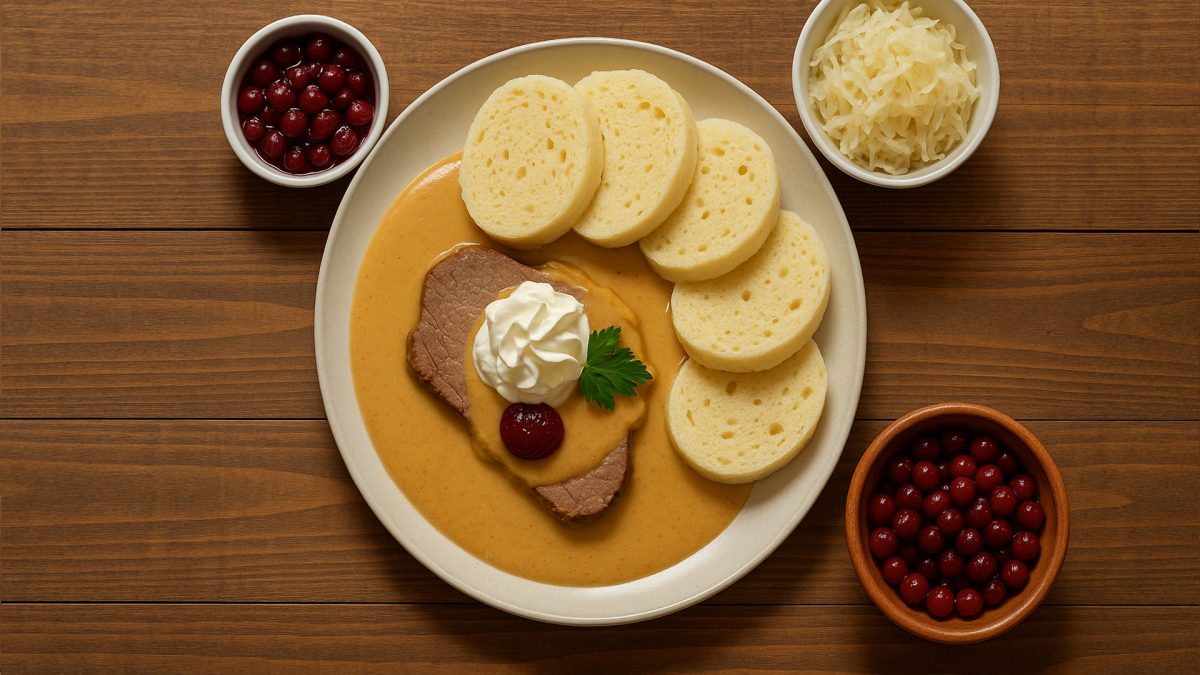 Svíčková na Smetaně - The national dish of Czech Republic
