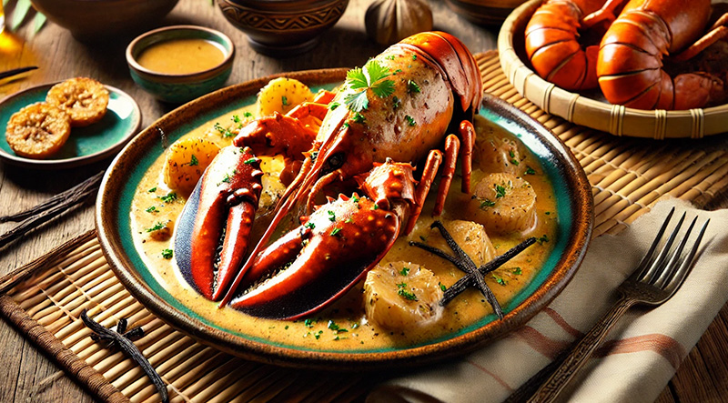 Langouste à la Vanille - The national dish of Comoros